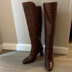 Vince Camuto brown over the knee boots